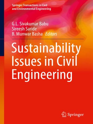 cover image of Sustainability Issues in Civil Engineering